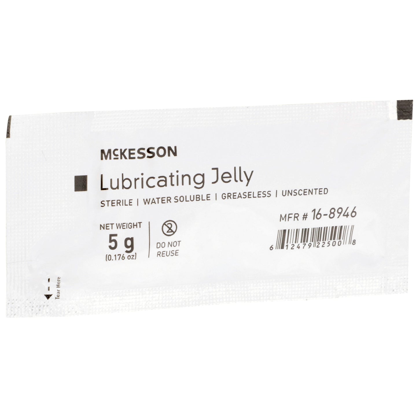 Lubricating Jelly McKesson 5 Gram Individual Packet Sterile