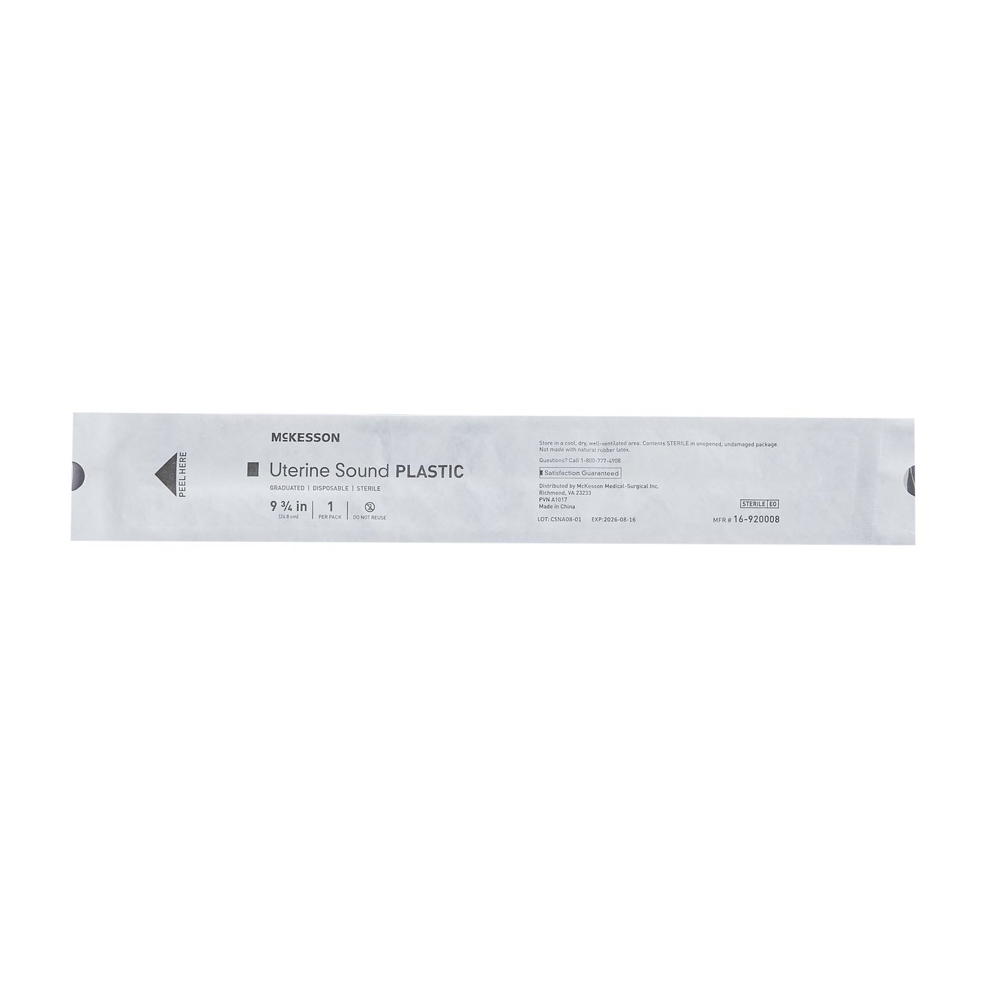 Uterine Sound 9-3/4 Inch