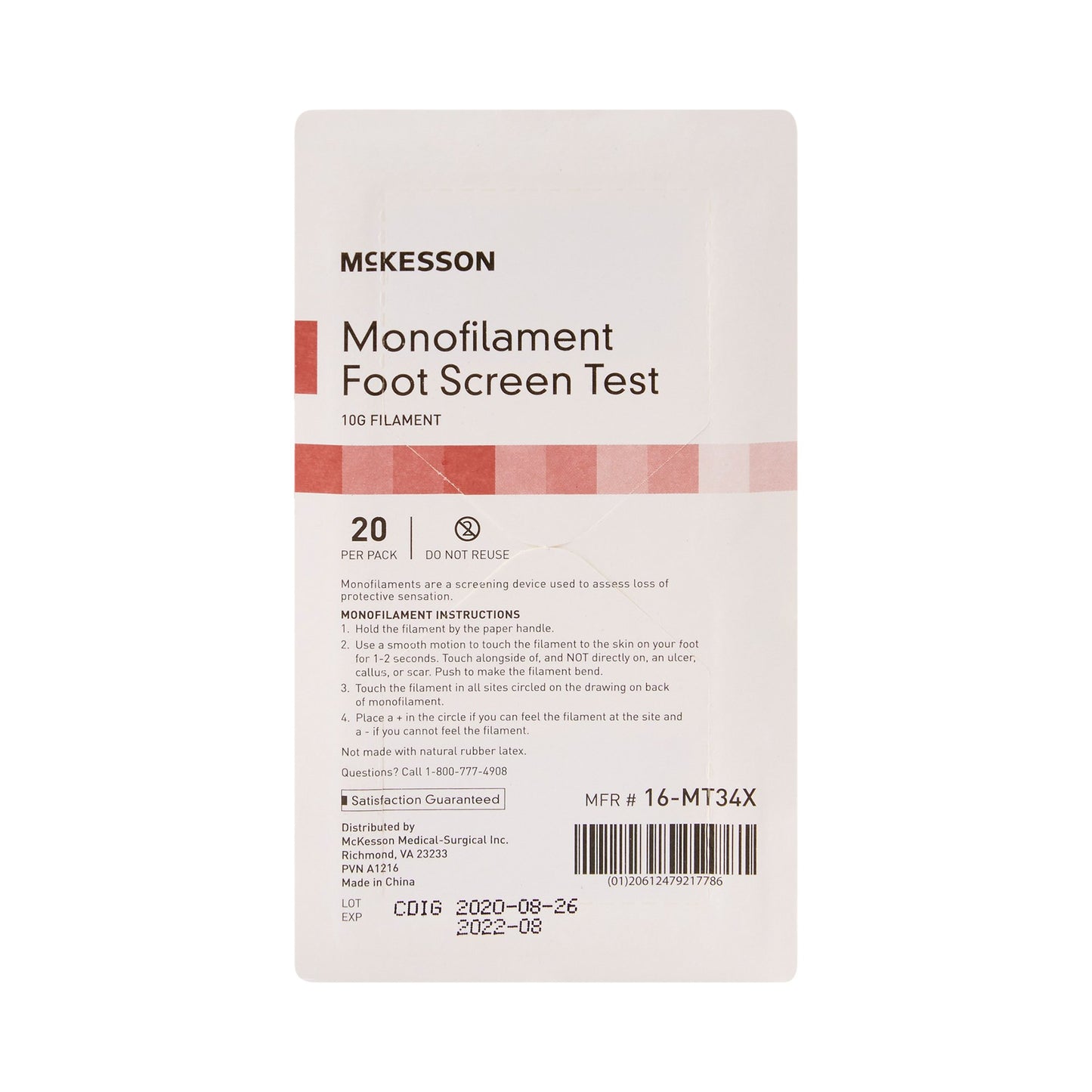 McKesson Monofilament Sensory Test 10 Gram