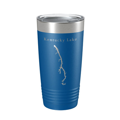 Kentucky Lake Map Tumbler Travel Mug Insulated Laser Engraved Coffee Cup Kentucky, Tennessee 20 oz-6