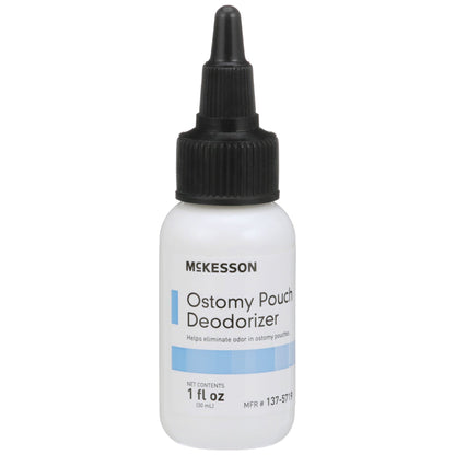 Ostomy Appliance Deodorant McKesson 1 oz., Dropper Bottle, Unscented