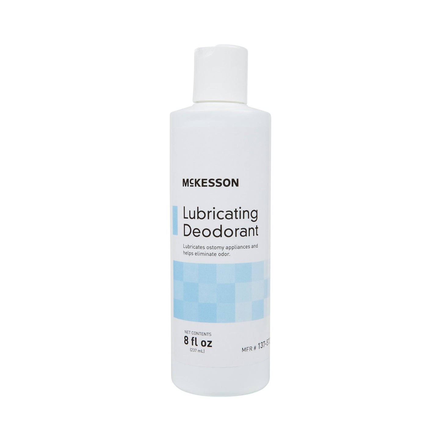 Lubricating Ostomy Appliance Deodorant McKesson Lubricating, 8 oz., Squeeze Bottle, Unscented