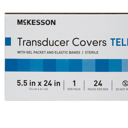 Ultrasound Transducer Cover Kit McKesson 5-1/2 X 24 Inch Polyurethane Sterile Folded