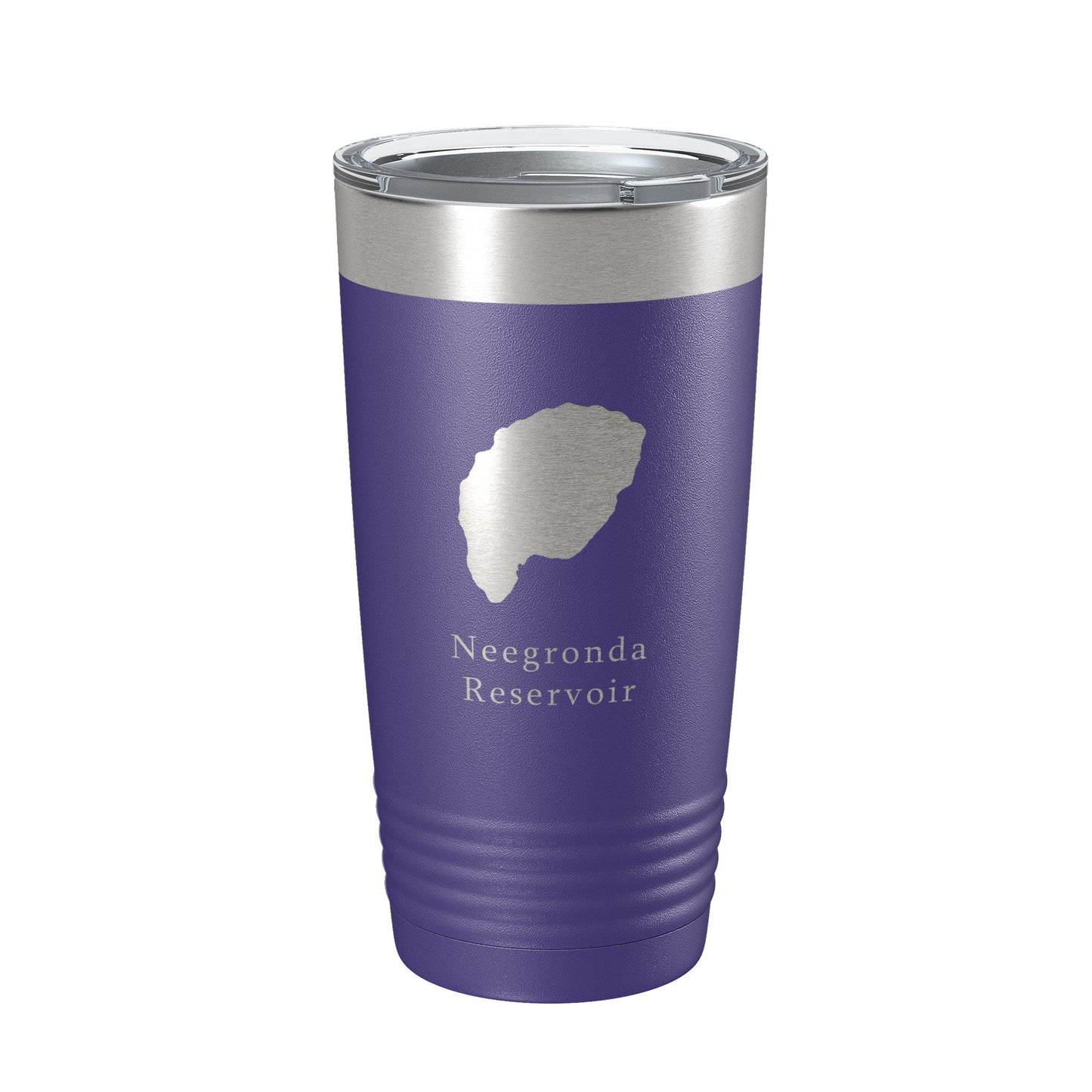Neegronda Reservoir Tumbler Lake Map Travel Mug Insulated Laser Engraved Coffee Cup Colorado 20 oz-15