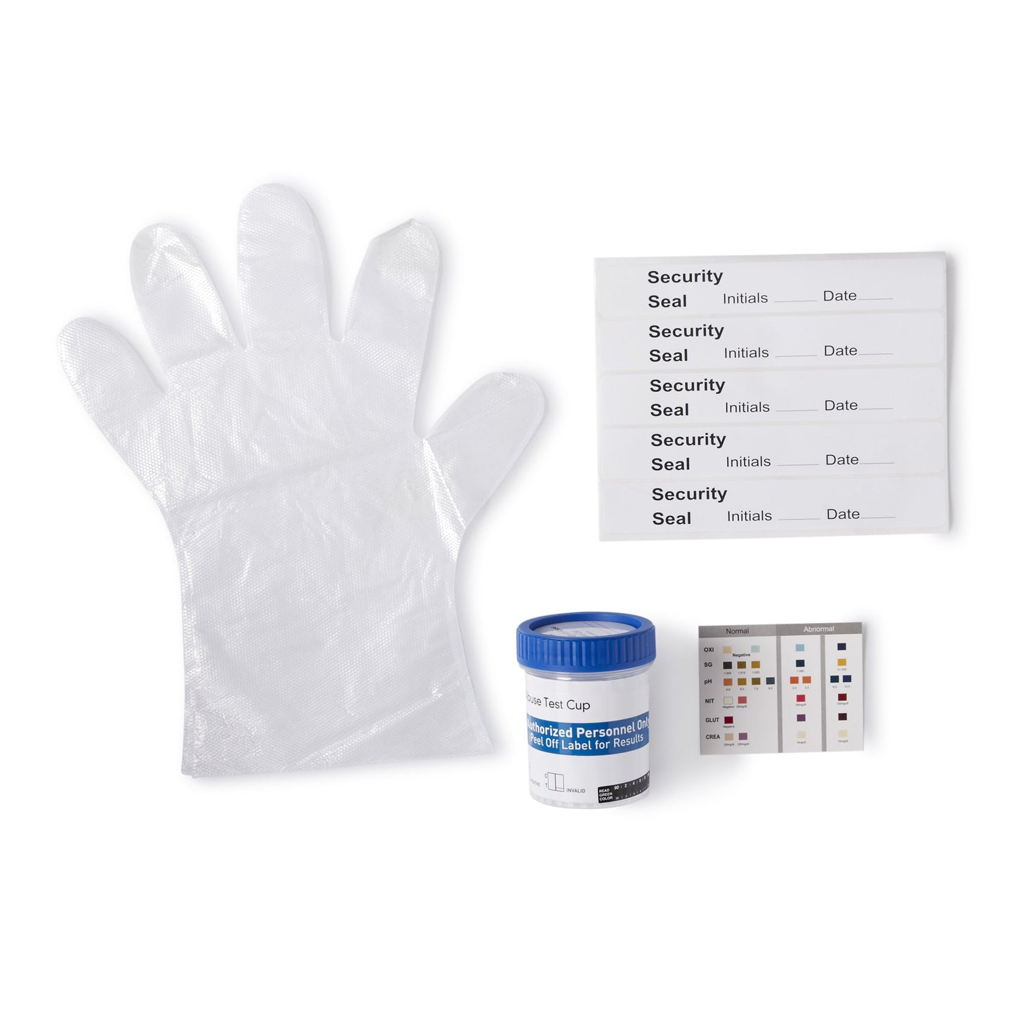 Drugs of Abuse Test Kit McKesson AMP, BAR, BZO, COC, mAMP/MET, MDMA, MOP300, MTD, OXY, PCP, TCA, THC (OX, pH, SG) 25 Tests CLIA Waived