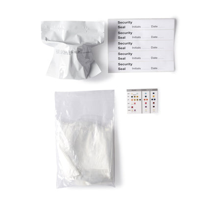 Drugs of Abuse Test Kit McKesson AMP, BAR, BZO, COC, mAMP/MET, MDMA, MOP300, MTD, OXY, PCP, TCA, THC (OX, pH, SG) 25 Tests CLIA Waived