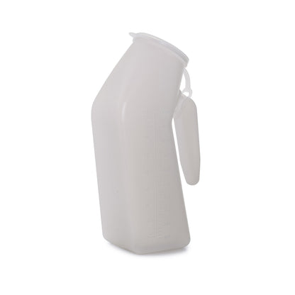Male Urinal McKesson 32 oz. / 946 mL With Closure Single Patient Use