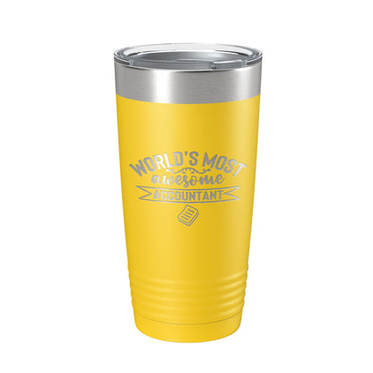 World's Most Awesome Accountant Tumbler Travel Mug Insulated Laser Engraved CPA Gift 1040 Funny Coffee Cup 20 oz-19