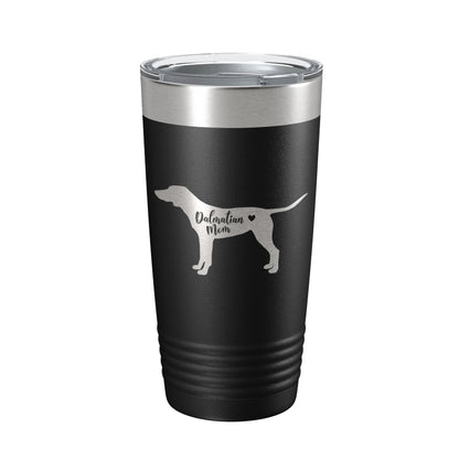 Dalmatian Mom Tumbler Dog Travel Mug Gift Insulated Laser Engraved Coffee Cup 20 oz-5