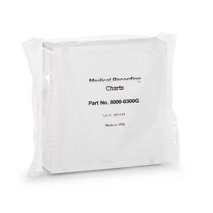 Recording Chart Paper McKesson Z-Fold Red Grid