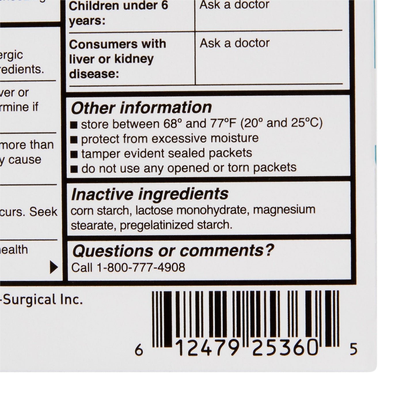 Allergy Relief McKesson 10 mg Strength Tablet 1 per Packet