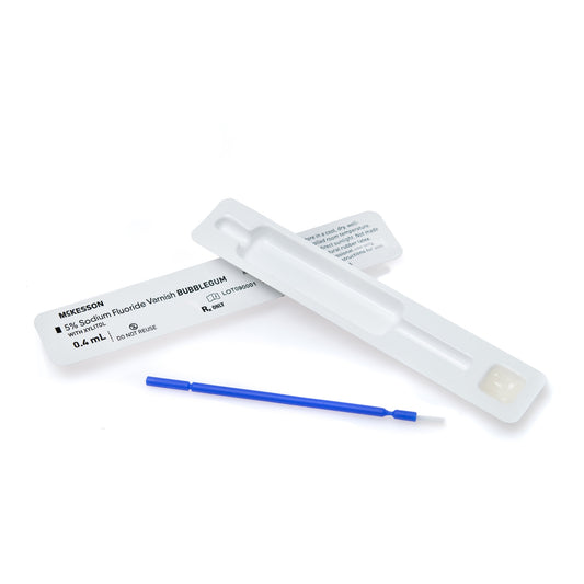 McKesson Fluoride Varnish 0.4 mL X 35 per Box Bubblegum Flavor