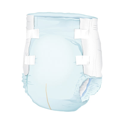 Unisex Adult Incontinence Brief McKesson Large Disposable Heavy Absorbency