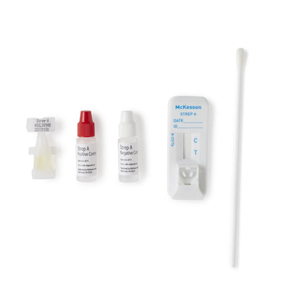 Respiratory Test Kit McKesson Consult™ Strep A Test 25 Tests CLIA Waived