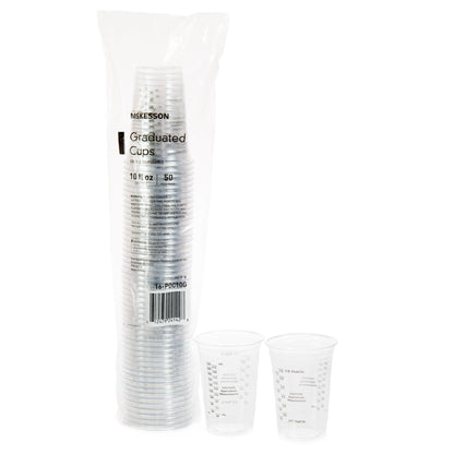 Drinking Cup McKesson 10 oz. Clear Polyethylene Disposable