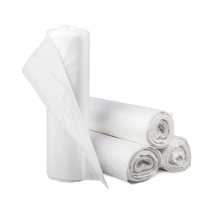 Trash Bag McKesson 45 gal. Clear HDPE 16 Mic. 40 X 48 Inch Star Seal Bottom Coreless Roll