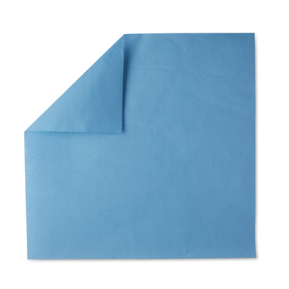 McKesson Sterilization Wrap Blue 20 X 20 Inch Single Layer Cellulose Steam / EO Gas