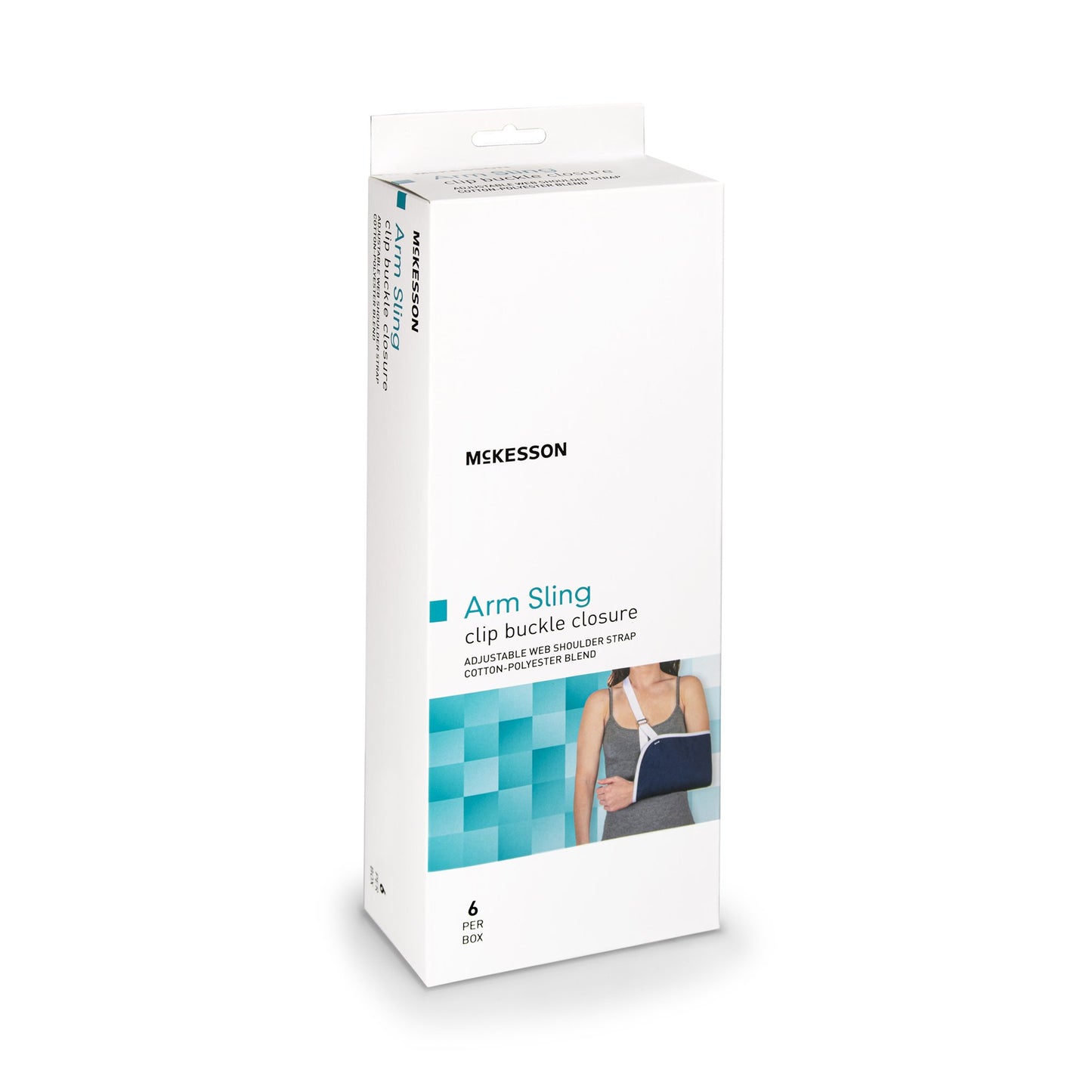 Arm Sling McKesson D-Ring / Hook and Loop Strap Closure One Size Fits Most
