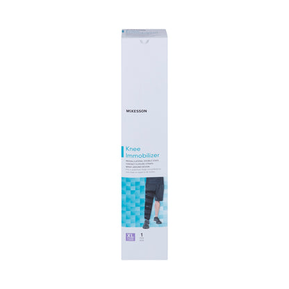 Knee Immobilizer McKesson X-Large Up to 36 Inch Thigh Circumference 20 Inch Length Left or Right Knee