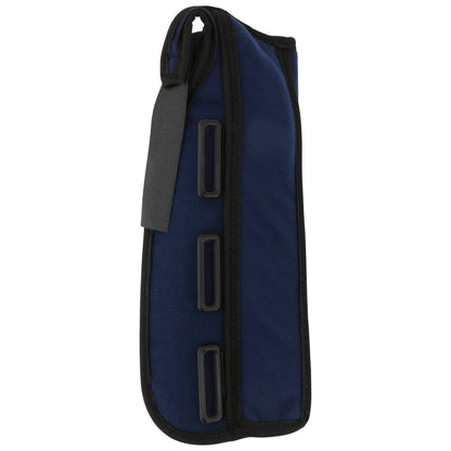 Wrist / Forearm Brace McKesson Aluminum / Nylon / Foam / Flannelette Left Hand Black / Blue One Size Fits Most