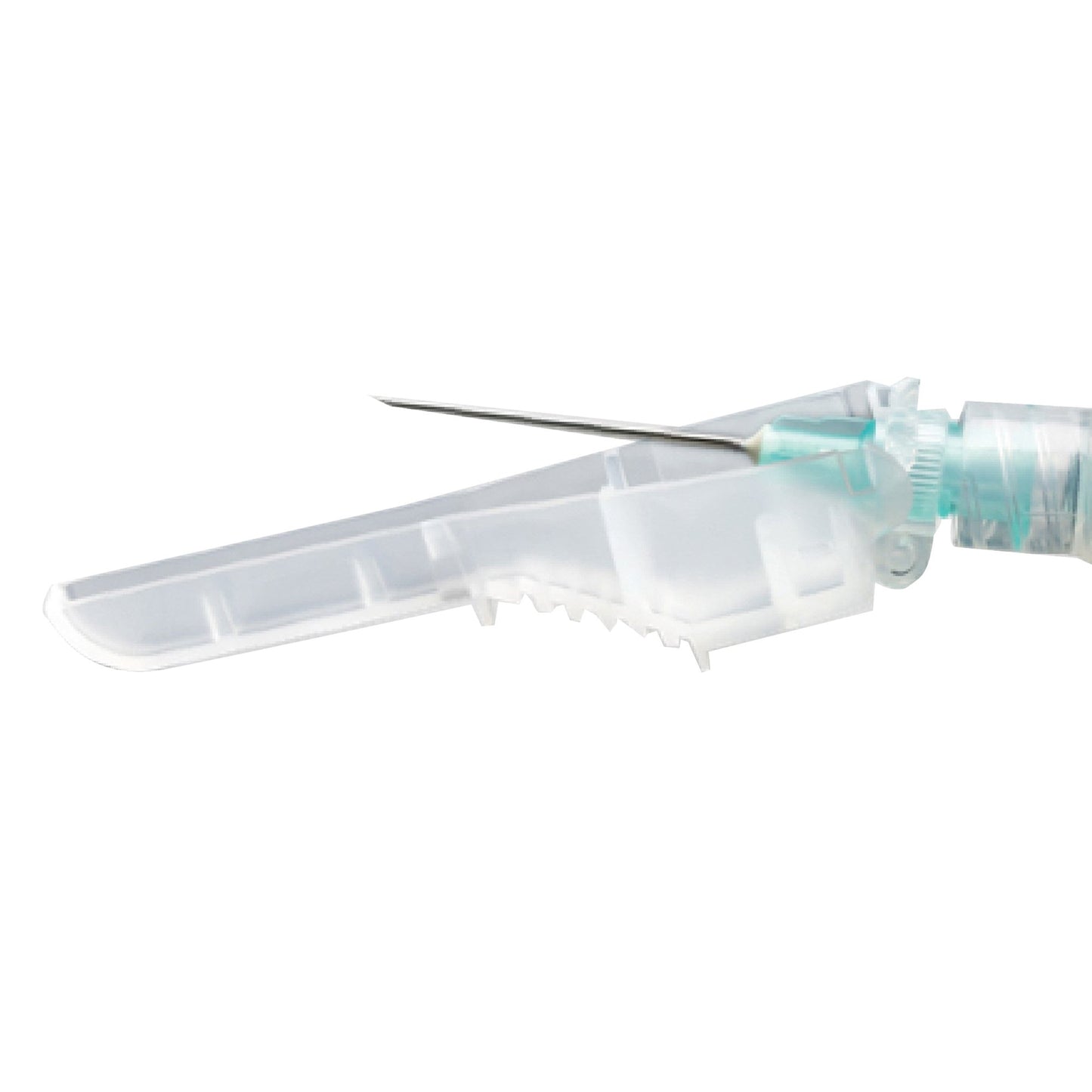 Safety Hypodermic Needle McKesson Prevent® 1 Inch Length 18 Gauge Thin Wall Hinged Safety Needle