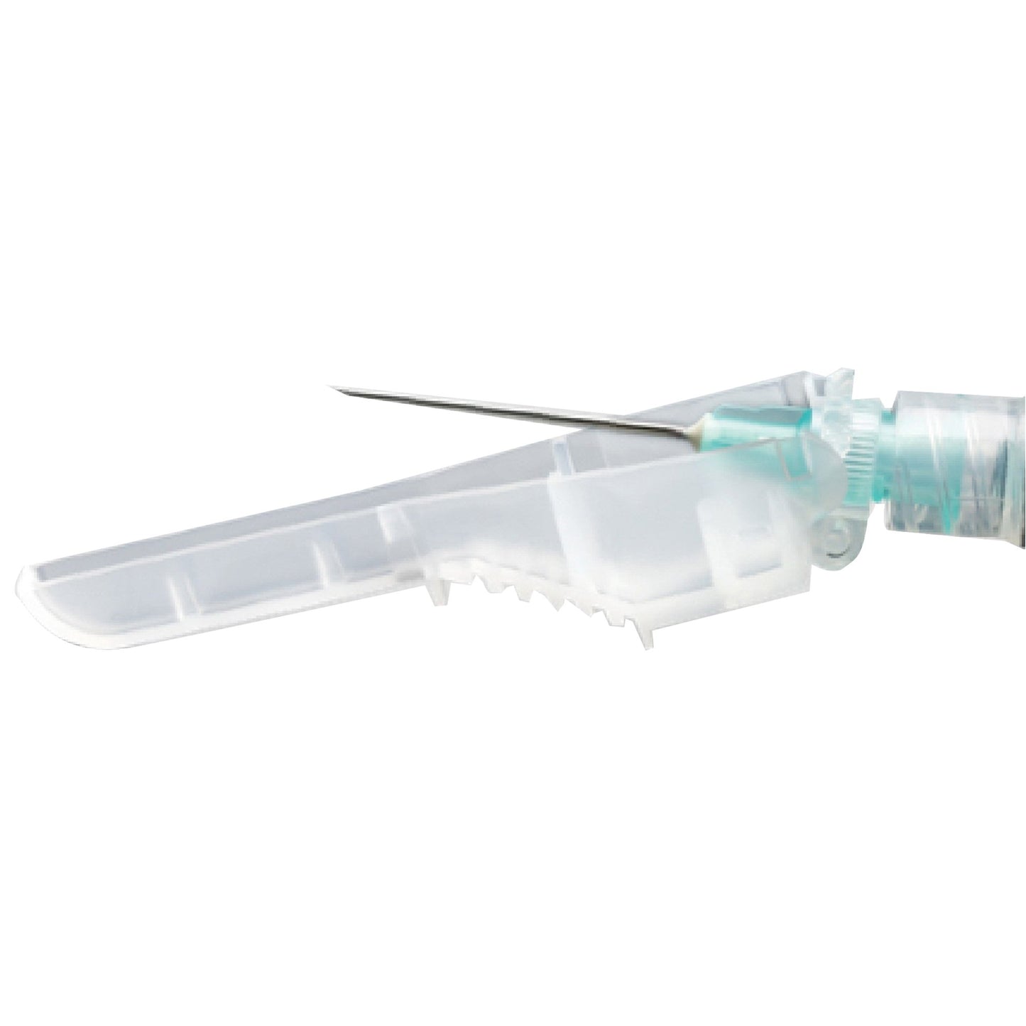 Safety Hypodermic Needle McKesson Prevent® 1-1/2 Inch Length 25 Gauge Regular Wall Hinged Safety Needle