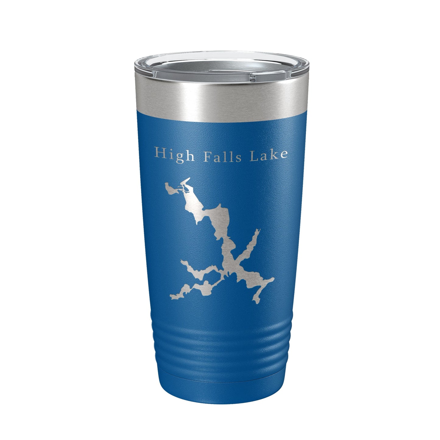 High Falls Lake Map Tumbler Travel Mug Insulated Laser Engraved Coffee Cup Georgia 20 oz-6