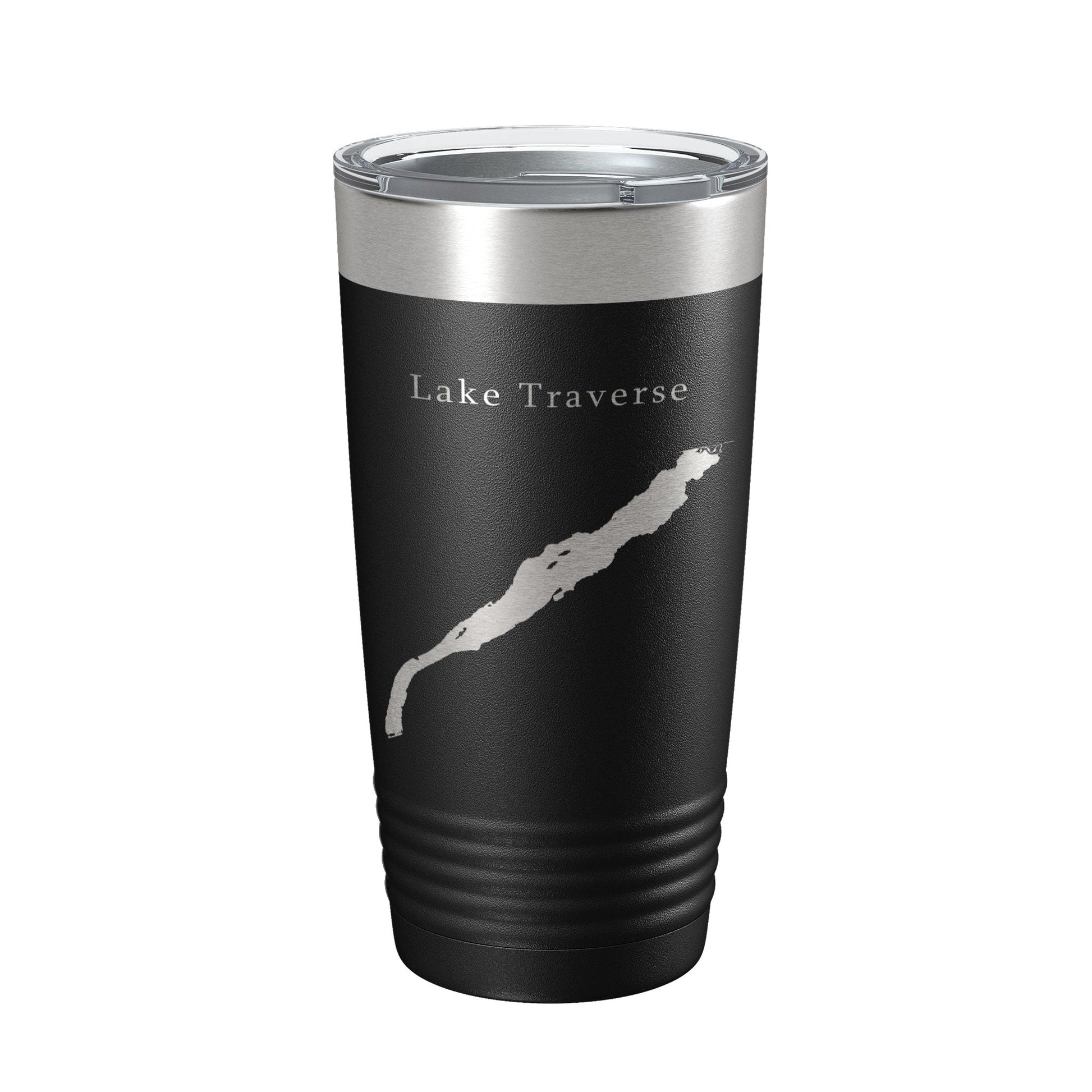 Lake Traverse Map Tumbler Travel Mug Insulated Laser Engraved Coffee Cup South Dakota Minnesota 20 oz-5