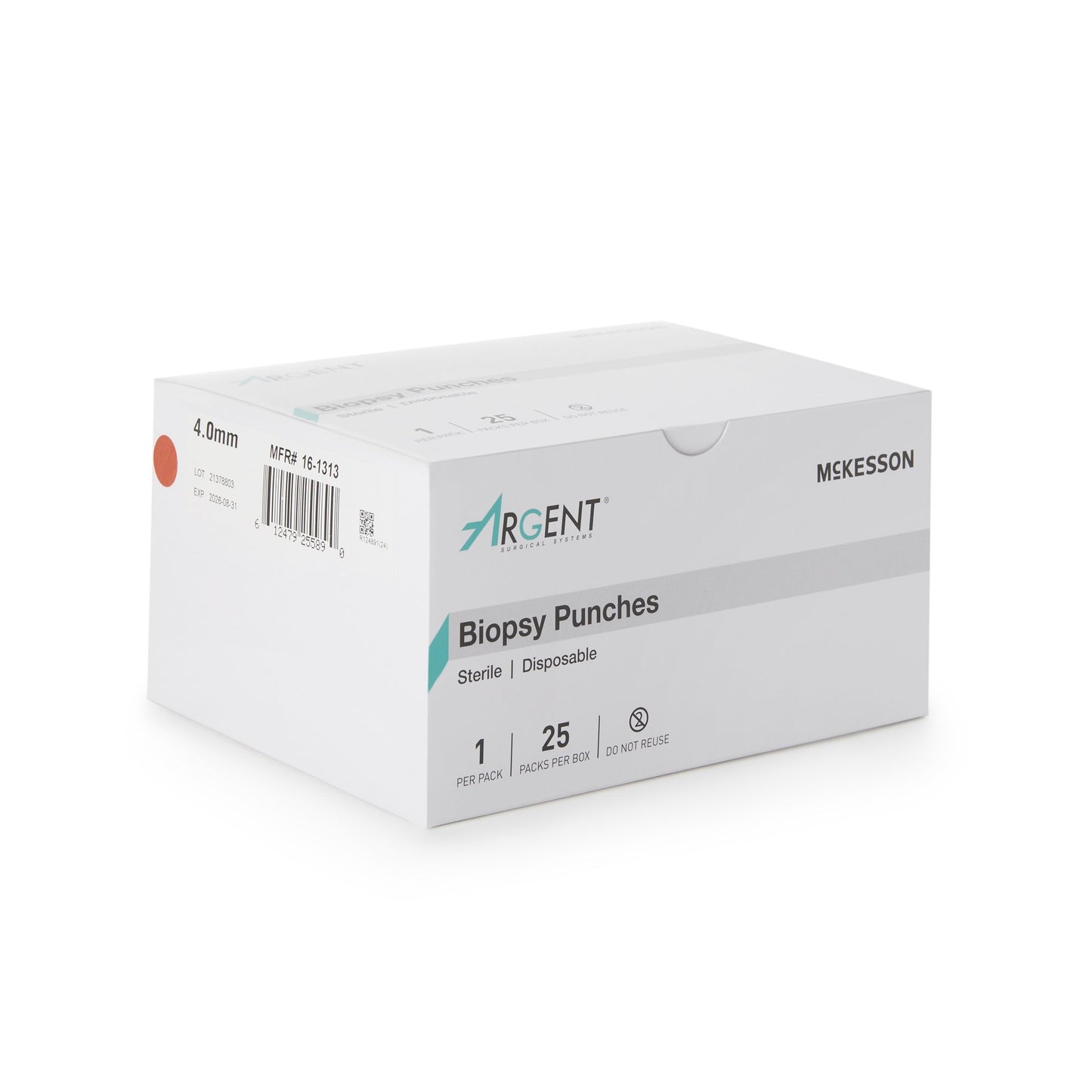 Biopsy Punch McKesson Argent™ Dermal 4 mm