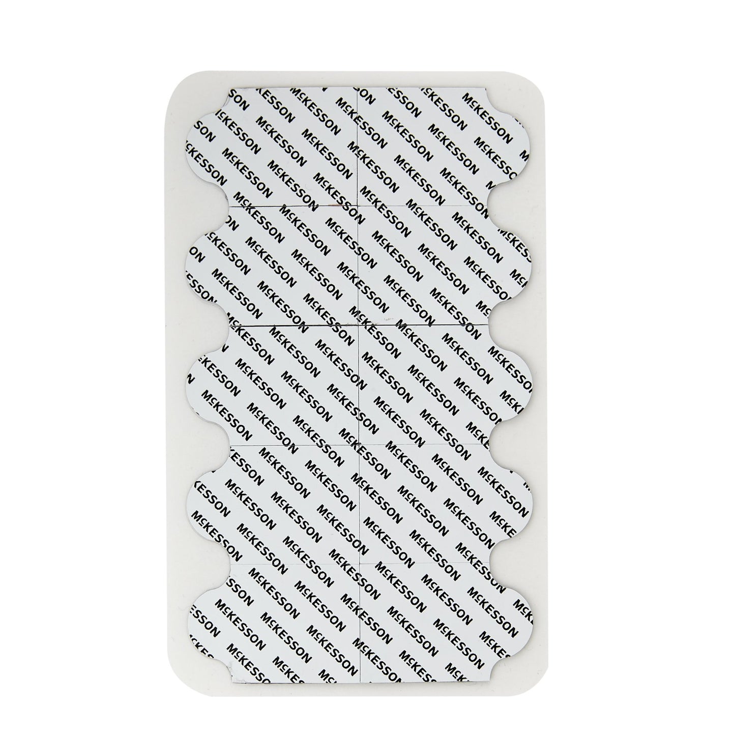 ECG Resting Electrode McKesson Tab Connector Conductive Adhesive Gel Adult Non-Radiolucent 10 per Pack