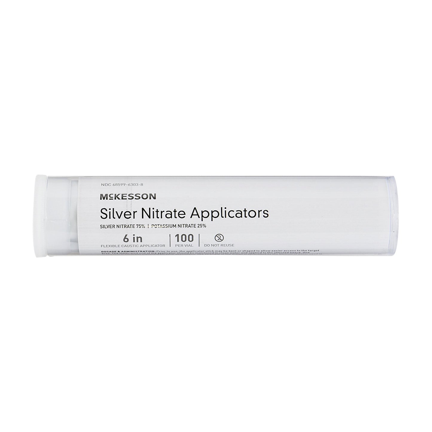 McKesson Silver Nitrate / Potassium Nitrate 75% - 25% Applicator 100 Applicators
