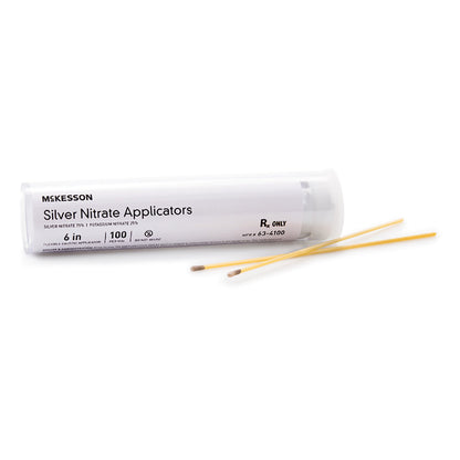 McKesson Silver Nitrate / Potassium Nitrate 75% - 25% Applicator 100 Applicators