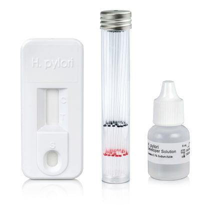 H. Pylori Test Kit McKesson Consult™ H. Pylori 25 Tests CLIA Waived Sample Dependent