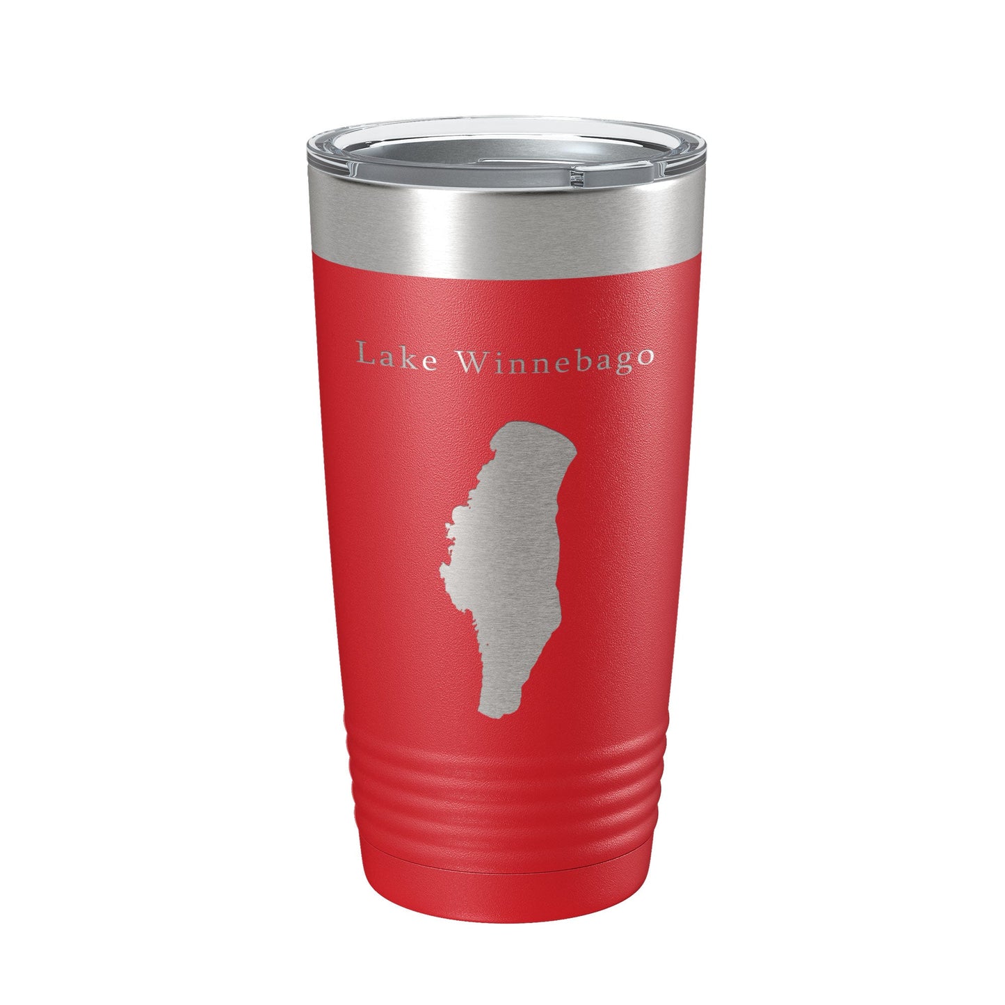 Lake Winnebago Map Tumbler Travel Mug Insulated Laser Engraved Coffee Cup Wisconsin 20 oz-10