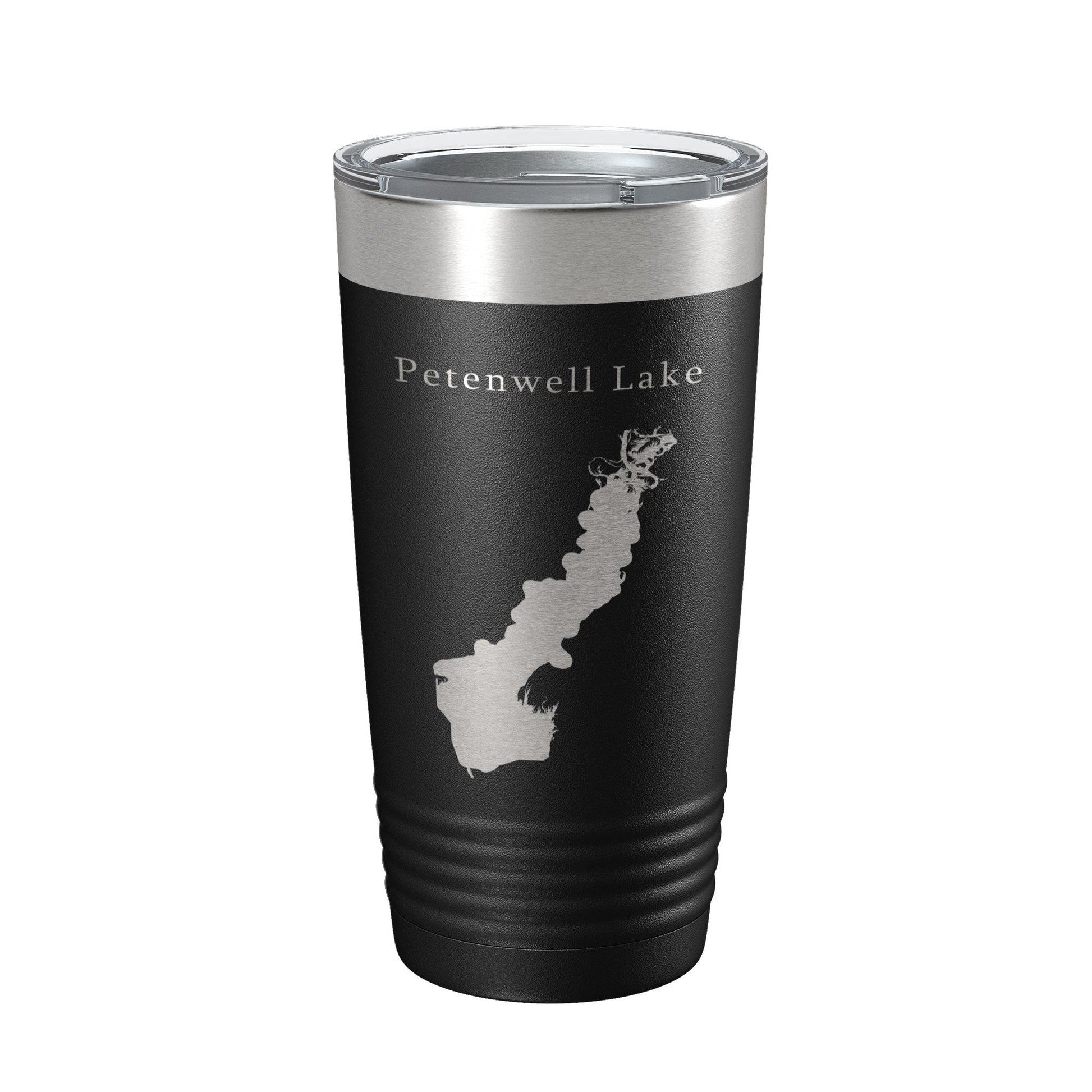 Petenwell Lake Map Tumbler Travel Mug Insulated Laser Engraved Coffee Cup Wisconsin 20 oz-5