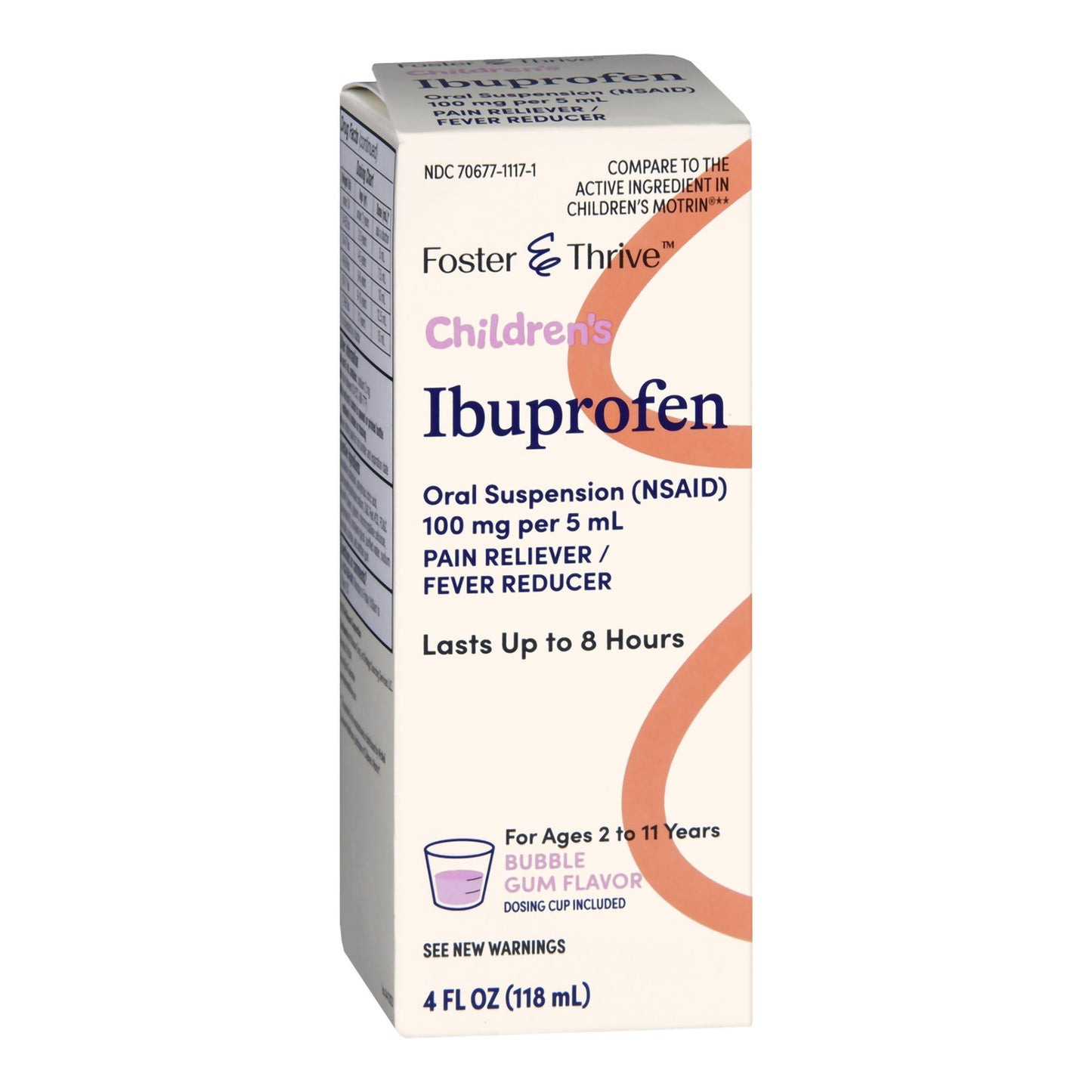 Children's Pain Relief Foster & Thrive™ 100 mg / 5 mL Strength Ibuprofen Oral Suspension 4 oz.