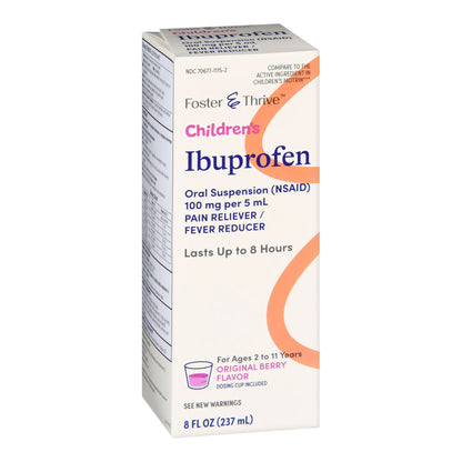 Children's Pain Relief Foster & Thrive™ 100 mg / 5 mL Strength Ibuprofen Oral Suspension 8 oz.