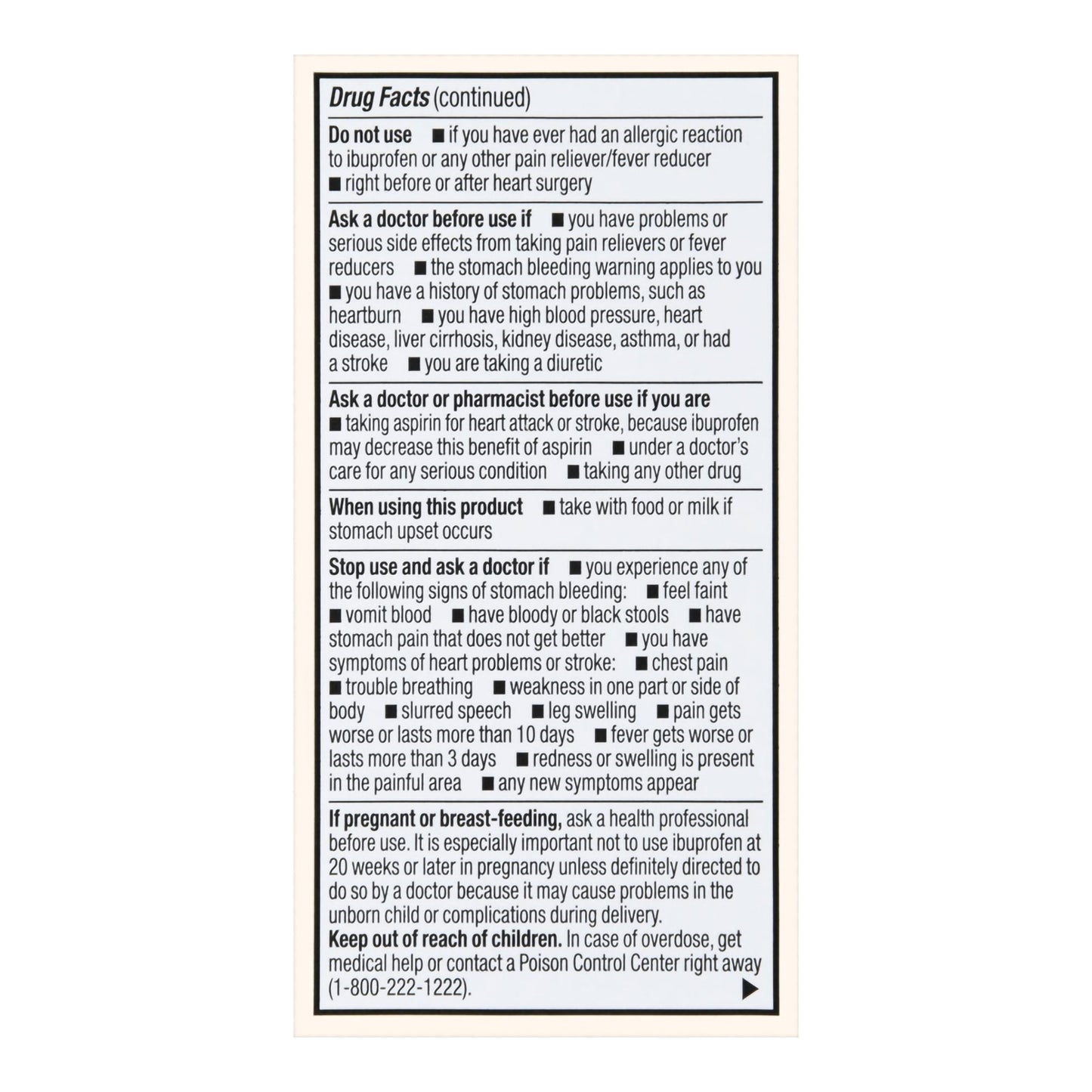 Pain Relief Foster & Thrive™ 200 mg Strength Ibuprofen Caplet 100 per Bottle