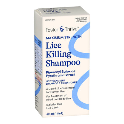 Lice Shampoo Foster & Thrive® 4 oz. Bottle Scented