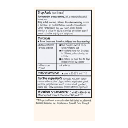 Pain Relief Foster & Thrive™ 500 mg Strength Acetaminophen Caplet 100 per Bottle