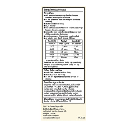 Children's Pain Relief Foster & Thrive™ 160 mg / 5 mL Strength Acetaminophen Oral Suspension 4 oz.