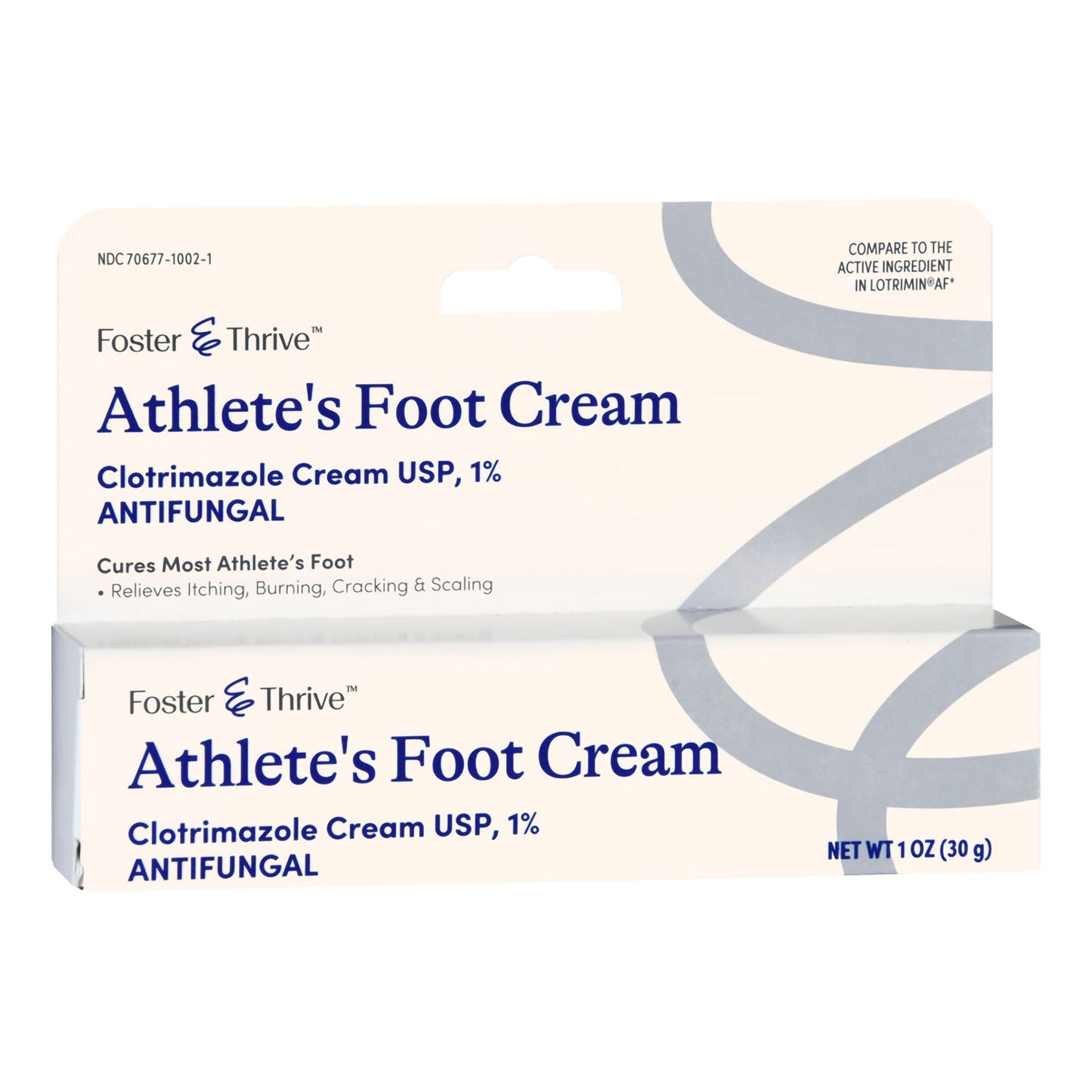Antifungal Foster & Thrive™ 1% Strength Cream 1 oz. Tube