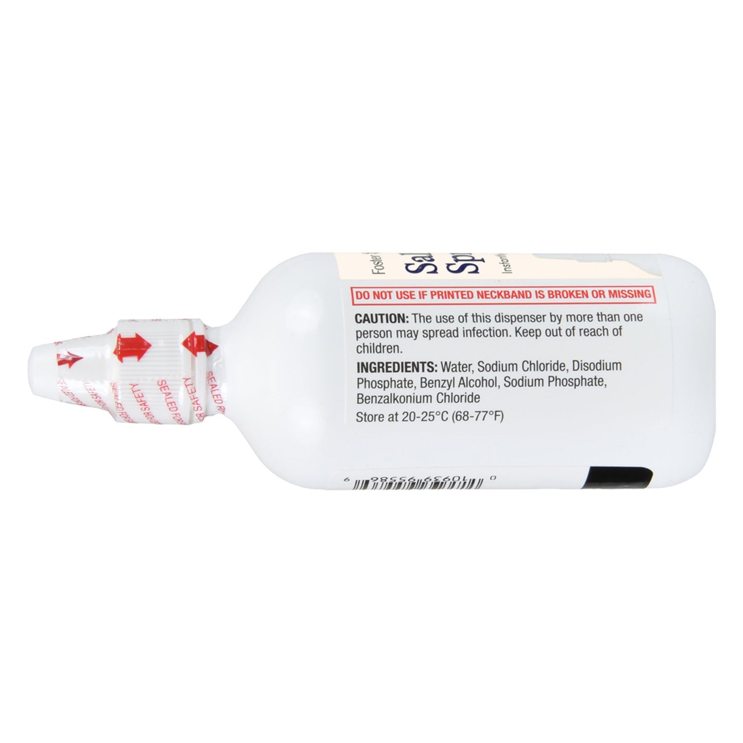 Saline Nasal Spray Foster & Thrive™ 0.65% Strength 3 oz.