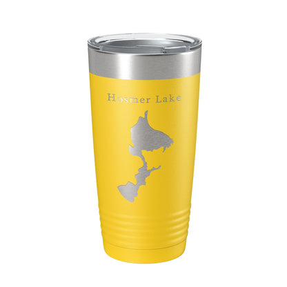 Hosmer Lake Map Tumbler Travel Mug Insulated Laser Engraved Coffee Cup Oregon 20 oz-4