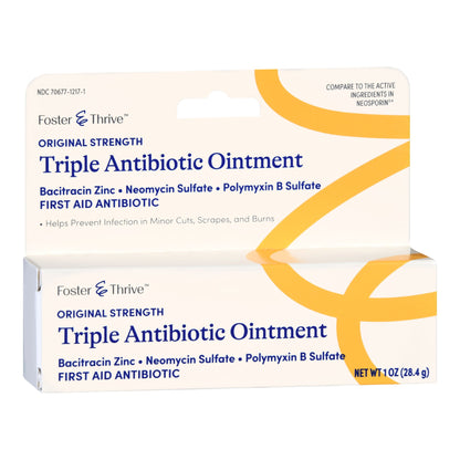 First Aid Antibiotic Bacitracin / Neomycin / Polymyxin B Foster & Thrive™ Ointment 1 oz. Tube