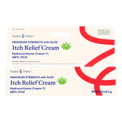 Itch Relief Foster & Thrive™ 1% Strength Cream 1 oz. Tube
