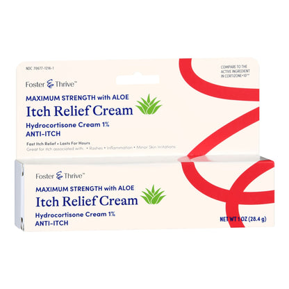 Itch Relief Foster & Thrive™ 1% Strength Cream 1 oz. Tube