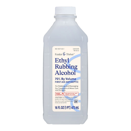 Antiseptic Ethyl Alcohol Foster & Thrive™ Topical Liquid 16 oz. Bottle