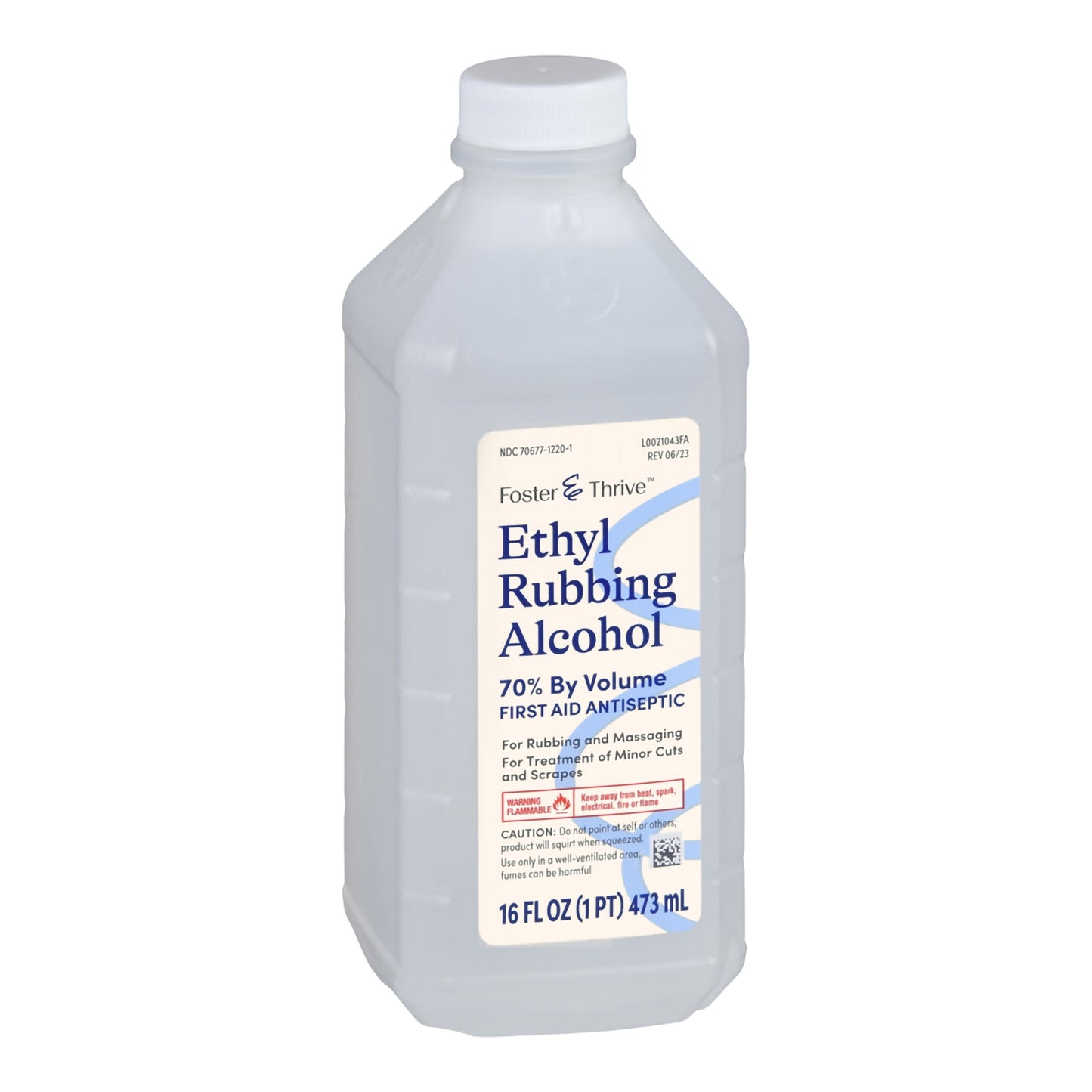 Antiseptic Ethyl Alcohol Foster & Thrive™ Topical Liquid 16 oz. Bottle