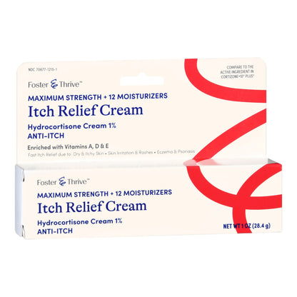 Itch Relief Foster & Thrive™ 1% Strength Cream 1 oz. Tube
